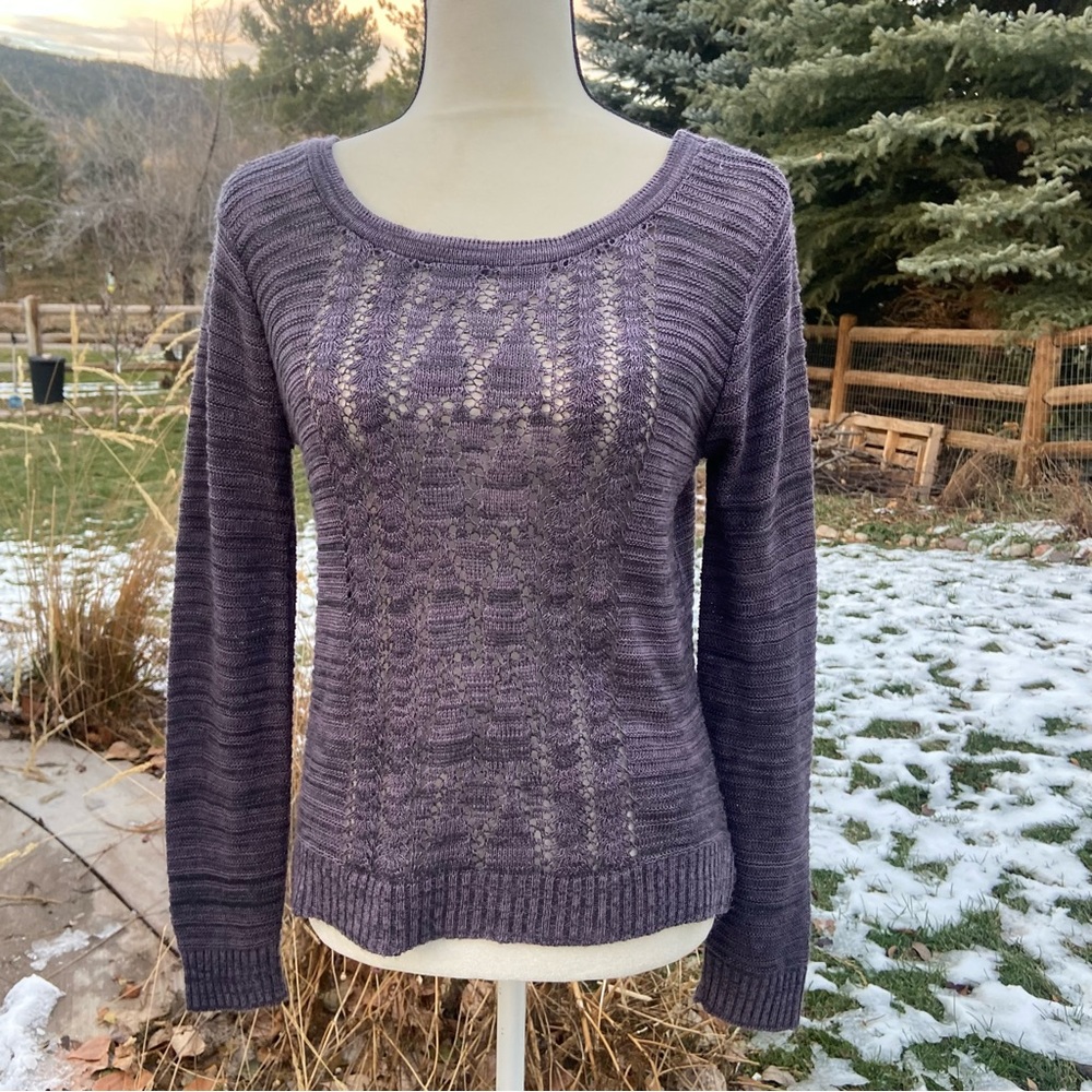Stitch Fix open hole sweater